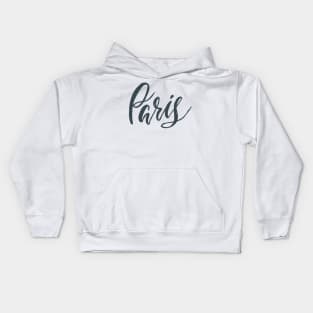 I Love Paris Kids Hoodie